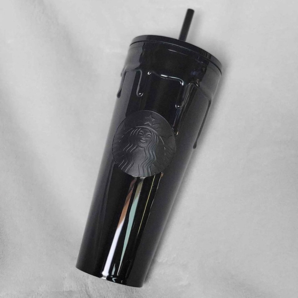 Starbucks black slime Halloween cup 2024